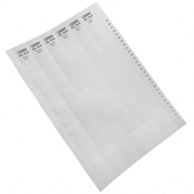 808257 Phoenix Contact  Strisce di marcatura per morsettiere